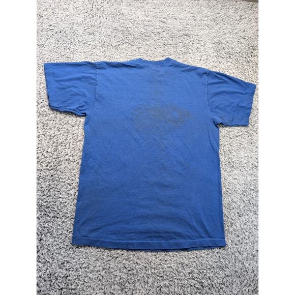 Vintage Cheers TV Show Shirt Adult Extra Large Blue 80s Made In USA Grunge Men - Picture 5 of 6